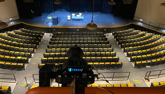 Fiilex Lighting at the Large Auditorium Stage Upgrade