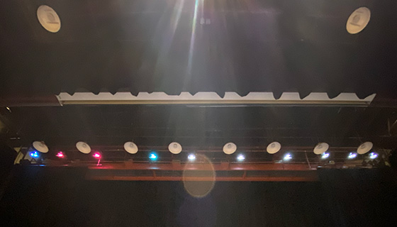 Fiilex Lighting at the Large Auditorium Stage Upgrade