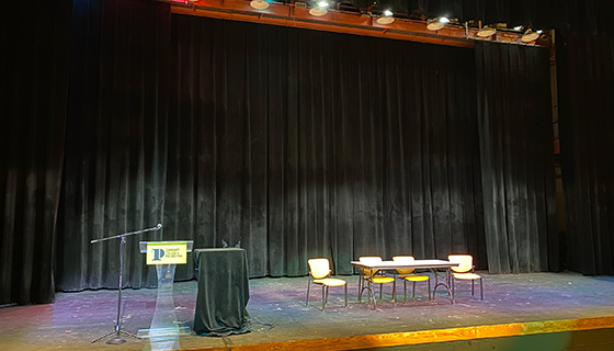 Fiilex Lighting at the Large Auditorium Stage Upgrade