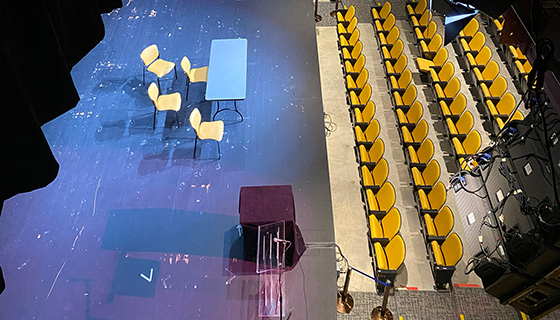 Fiilex Lighting at the Large Auditorium Stage Upgrade