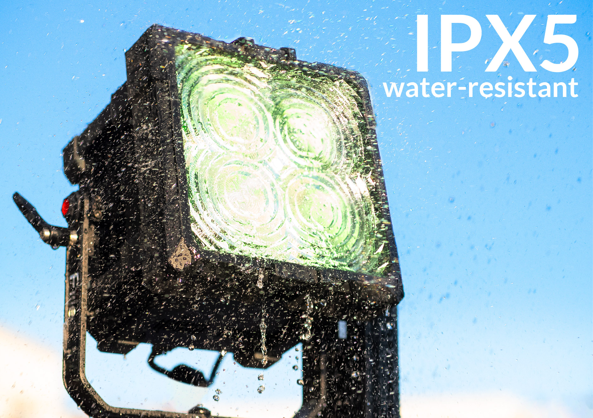 Fiilex Matrix COLOR - IPX5 water-resistant