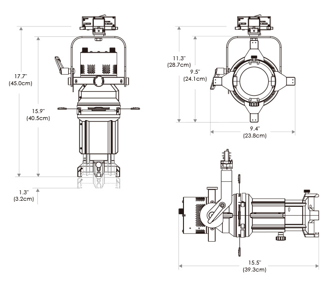 Fiilex P3L Ellipsoidal Light