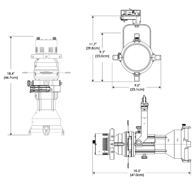 Fiilex P3L Ellipsoidal Light