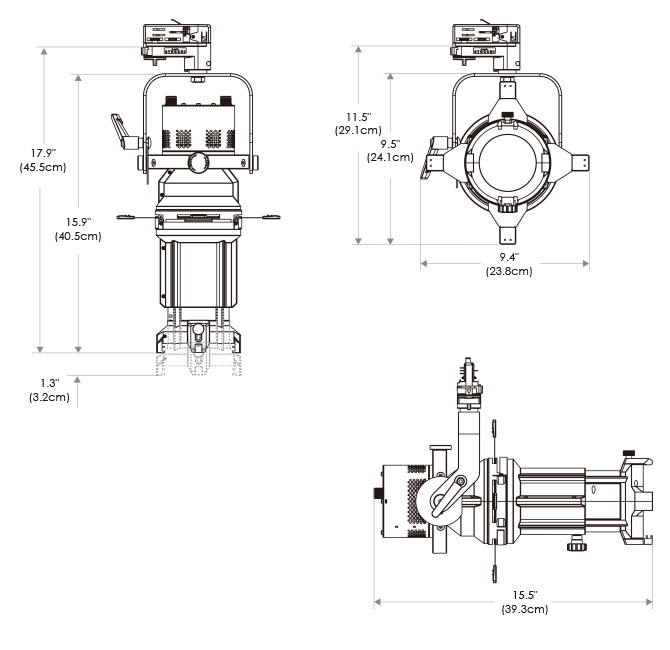 Fiilex P3L Ellipsoidal Light