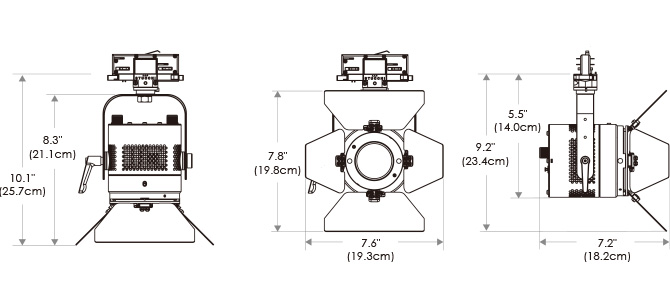 Fiilex P3X Spot Light