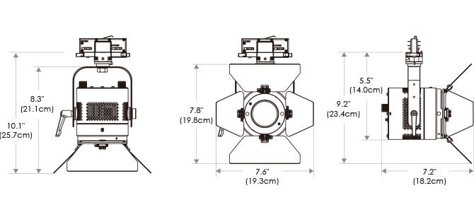 Fiilex P3X Spot Light