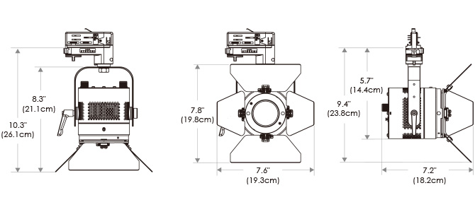 Fiilex P3X Spot Light