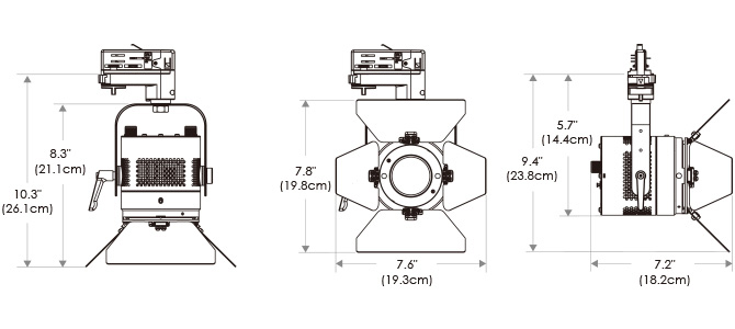 Fiilex P3X Spot Light