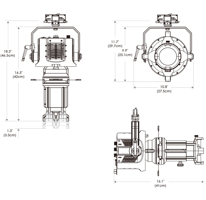 Fiilex P5L Ellipsoidal Light