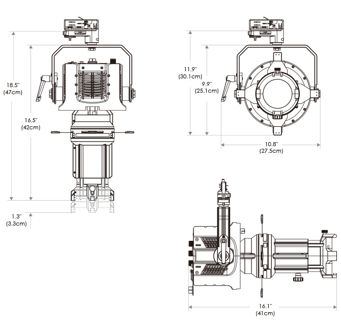 Fiilex P5L Ellipsoidal Light